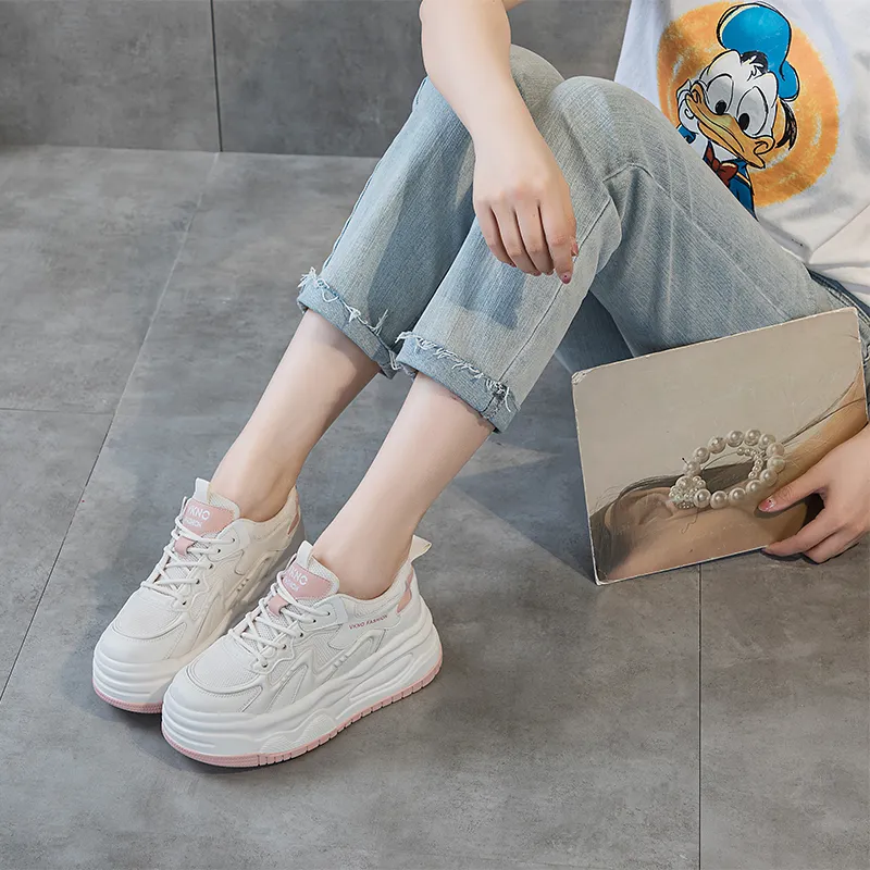 NRDROFFICIAL Moisture-Wicking Wear-Resistant Lightweight Breathable Slip-Resistant Low-Top Skateboard Shoes Women's-17