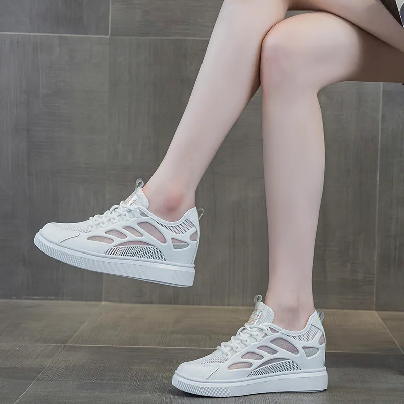 NRDROFFICIAL Cushioned Wear Resistant Lightweight Breathable Slip Resistant Low Top Casual Shoes Women's-3
