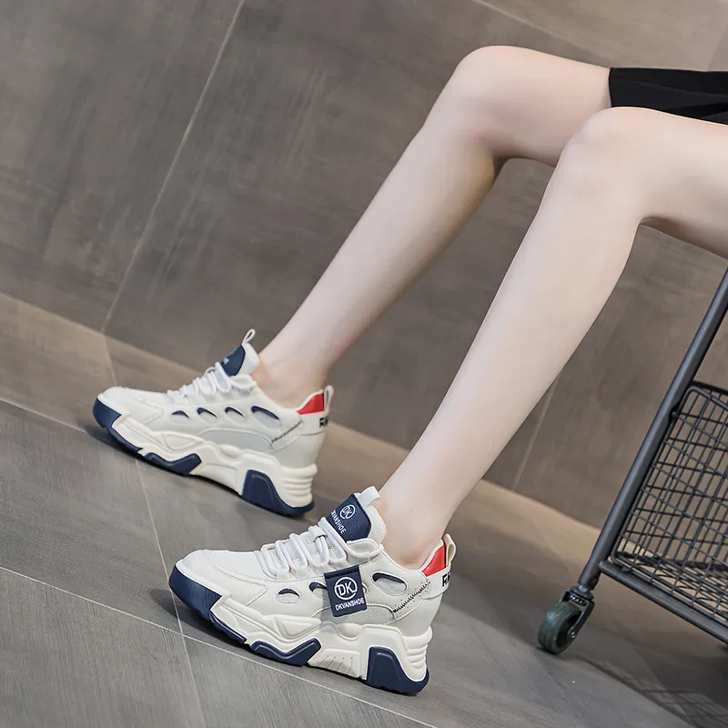 NRDROFFICIAL Cushioned Anti-Slip Wear-Resistant Breathable Moisture-Wicking Lightweight Low-Top Casual Shoes Women's-3