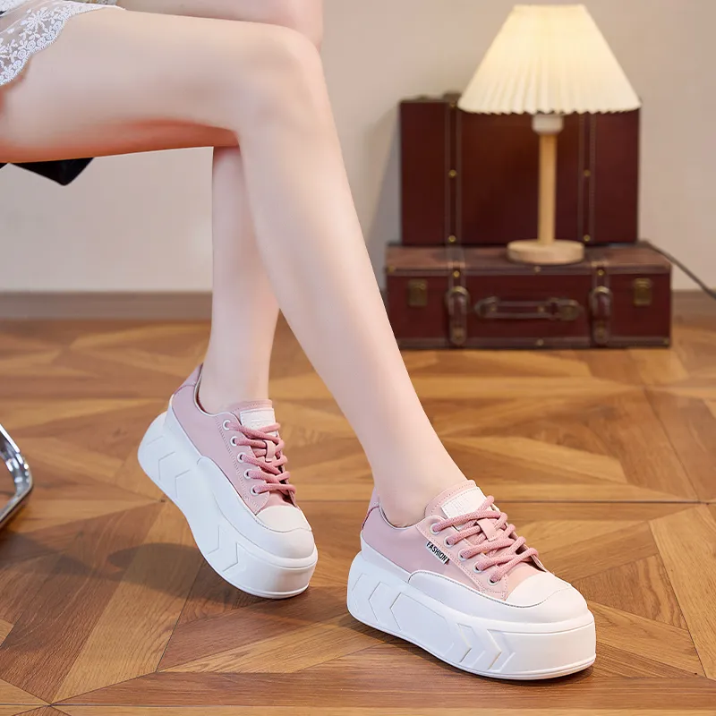 NRDROFFICIAL Slip-Resistant Cushioning Abrasion-Resistant Low-Top Skateboard Shoes Women's-10