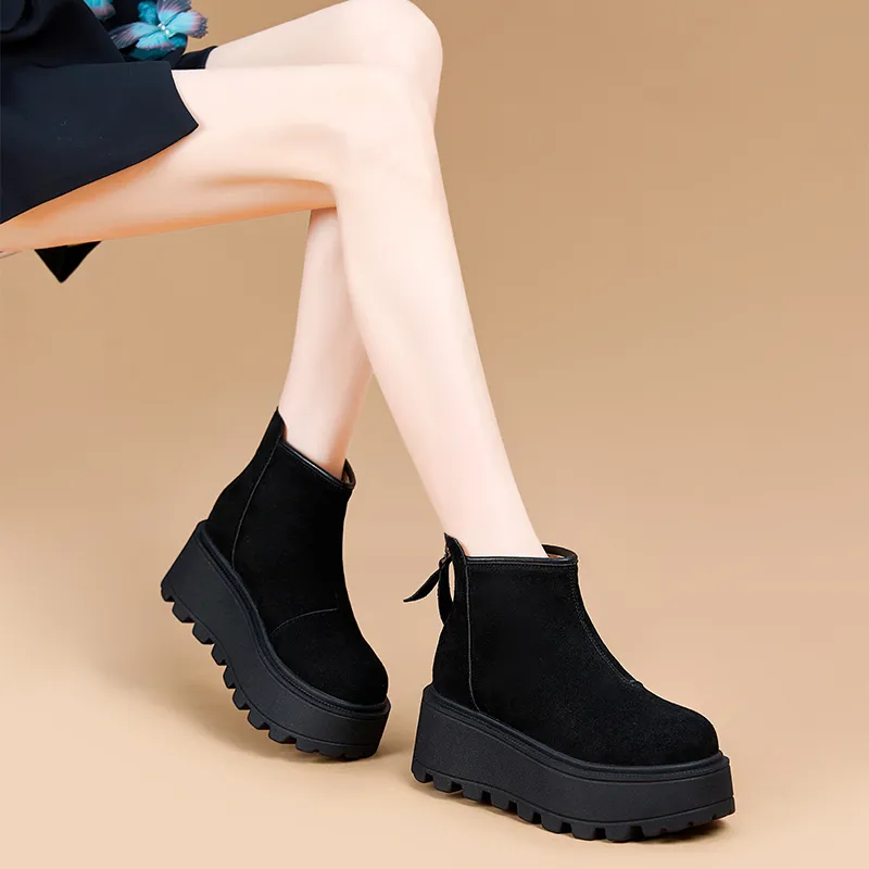 NRDROFFICIAL Short Snow Boots Women's-2