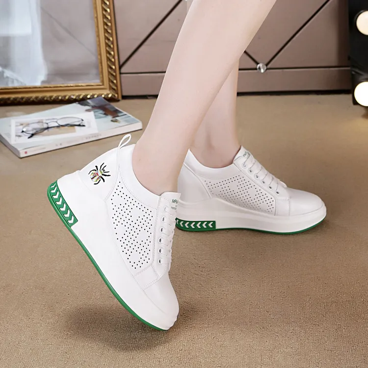 NRDROFFICIAL Anti-Slip Wear-Resistant Waterproof Breathable Lightweight Low-Top Skateboard Shoes Women's-6