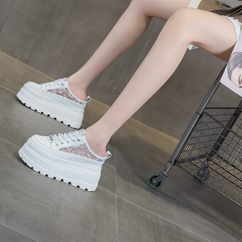 NRDROFFICIAL Antibacterial, Slip Resistant, Abrasion Resistant, Odor Resistant, Quiet Closed Toe Slippers Women's White-2