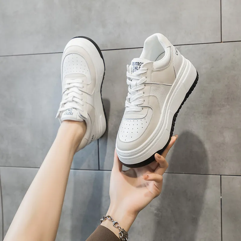 NRDROFFICIAL Cushioned Wear-Resistant Lightweight Water-Resistant Slip-Resistant Low-Top Skateboard Shoes Women's-8