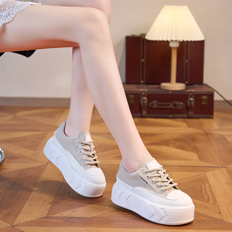 NRDROFFICIAL Slip-Resistant Cushioning Abrasion-Resistant Low-Top Skateboard Shoes Women's-6