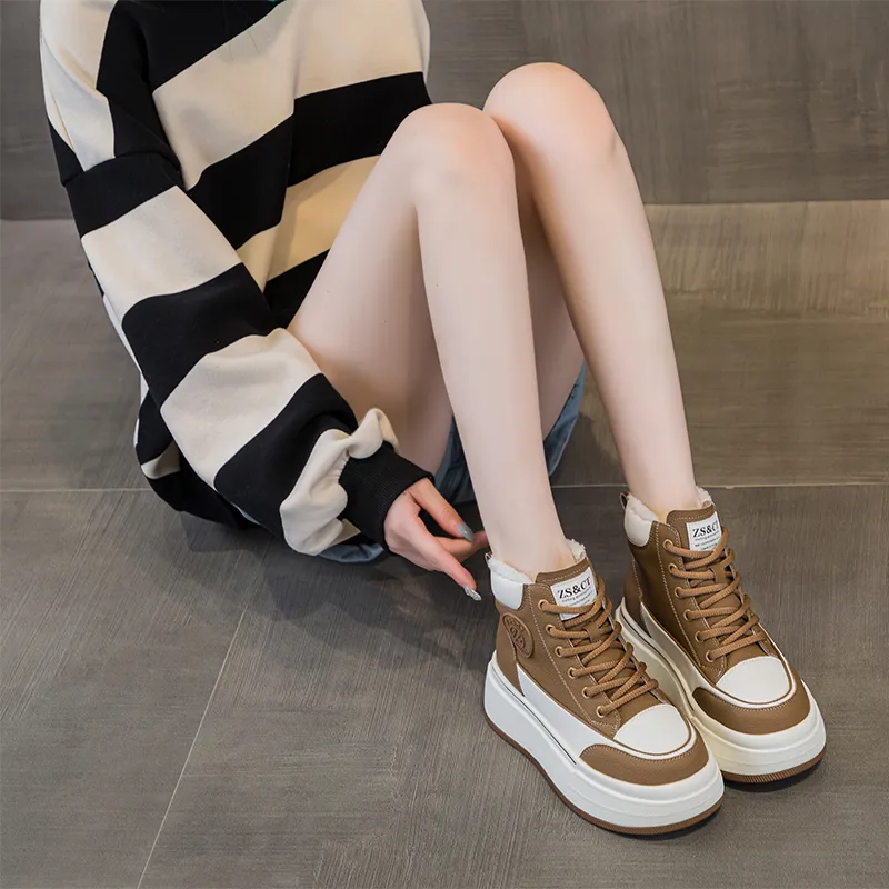 NRDROFFICIAL Chunky Sneakers Women's High Top-22