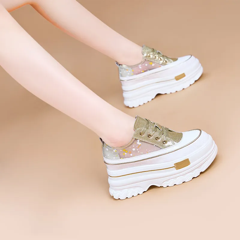 NRDROFFICIAL Cushioning Abrasion Resistant Lightweight Slip Resistant Low Top Skateboard Shoes Women's-4