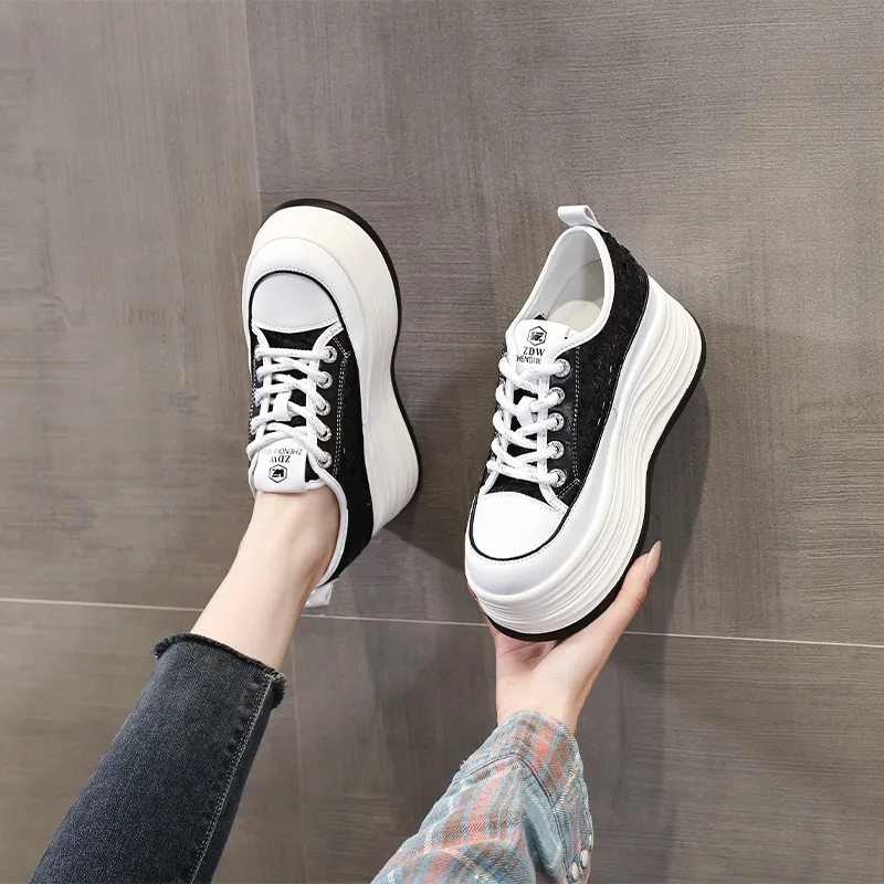 NRDROFFICIAL Slip Resistant Cushioning Abrasion Resistant Low Top Skateboard Shoes Women's-1