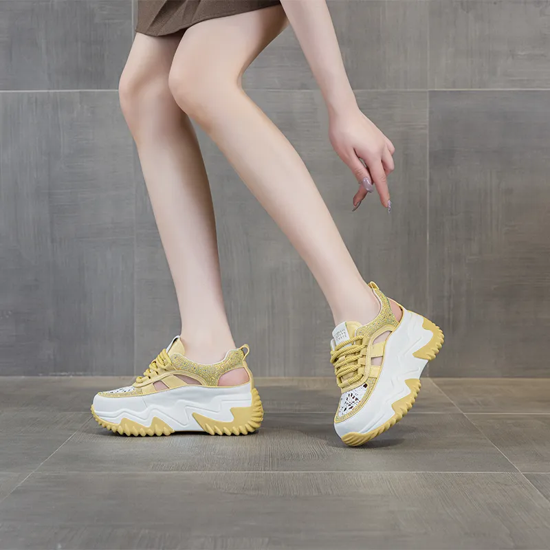 NRDROFFICIAL Cushioning Abrasion Resistant Lightweight Breathable Slip Resistant Low Top Casual Shoes Women's-12