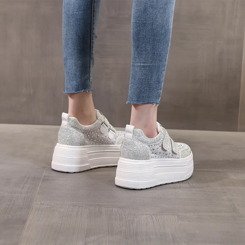 NRDROFFICIAL Cushioning Abrasion Resistant Lightweight Breathable Slip Resistant Low Top Skateboard Shoes Women's-3