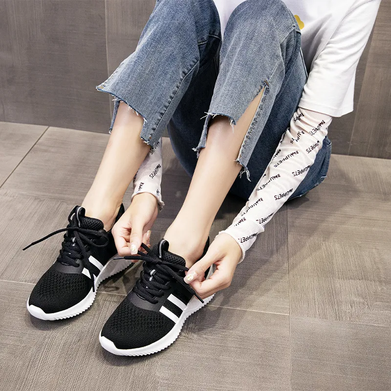 NRDROFFICIAL Durable Breathable Lightweight Low Top Chunky Sneakers 7cm Women's-3