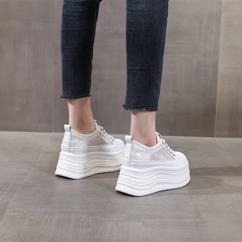 NRDROFFICIAL Slip Resistant Cushioning Abrasion Resistant Low Top Skateboard Shoes Women's-6