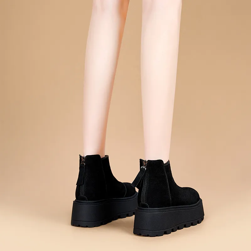 NRDROFFICIAL Short Snow Boots Women's-3