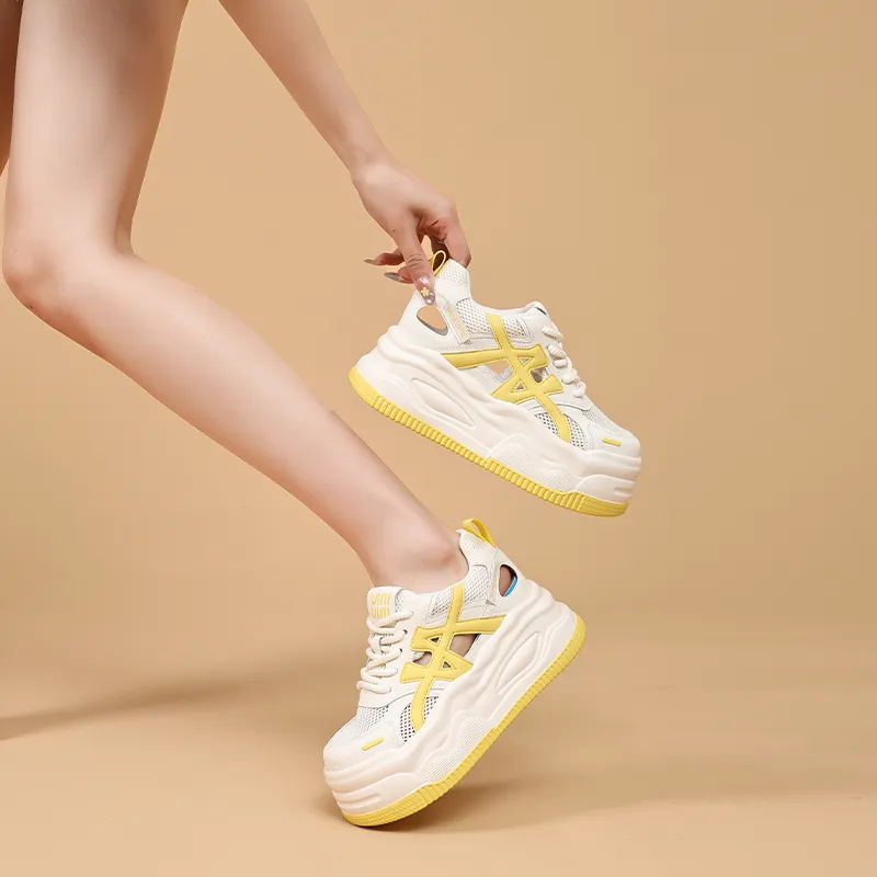 NRDROFFICIAL Cushioning Abrasion Resistant Lightweight Breathable Slip Resistant Low Top Skateboard Shoes Women's-13