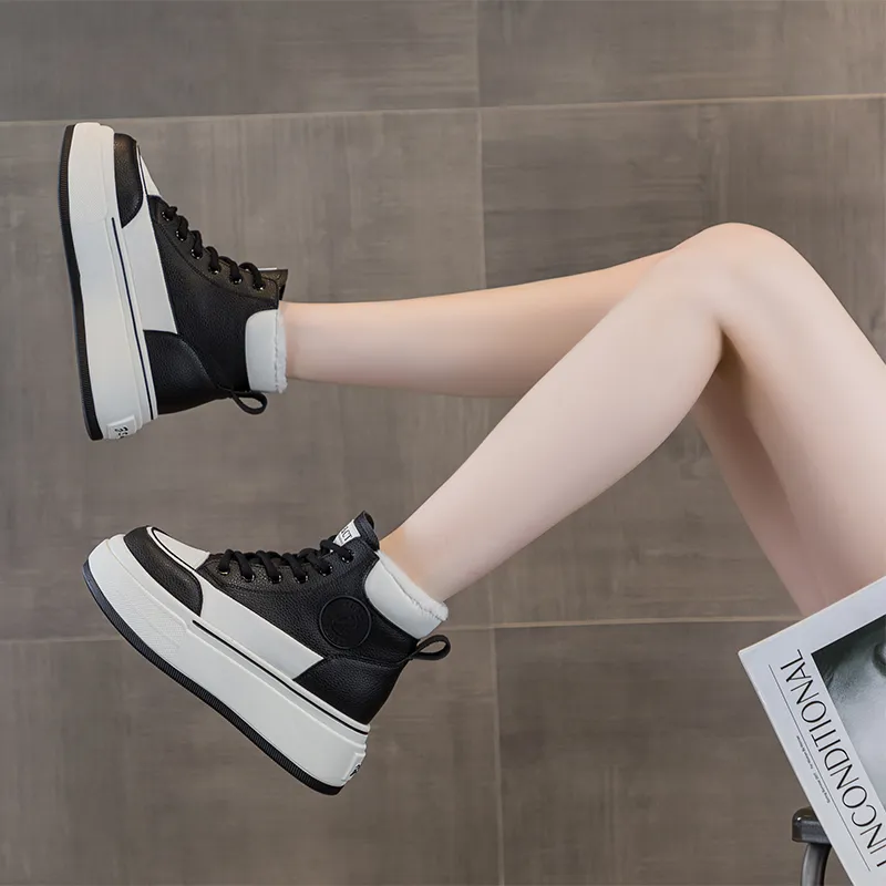NRDROFFICIAL Chunky Sneakers Women's High Top-15