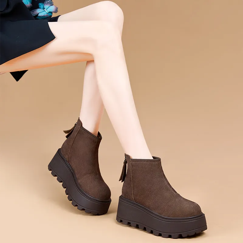 NRDROFFICIAL Short Snow Boots Women's-9