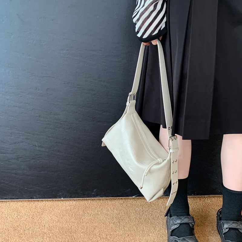 MICOCAH PU Tote Bag, Shoulder Bag Regular Women's Cheese Yellow/Apricot Gray/Smoky Ink Black-6