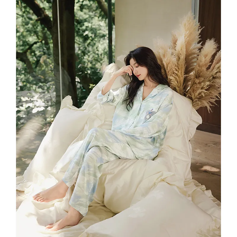 Dream Heart Pajama Set Women's Image Color-1