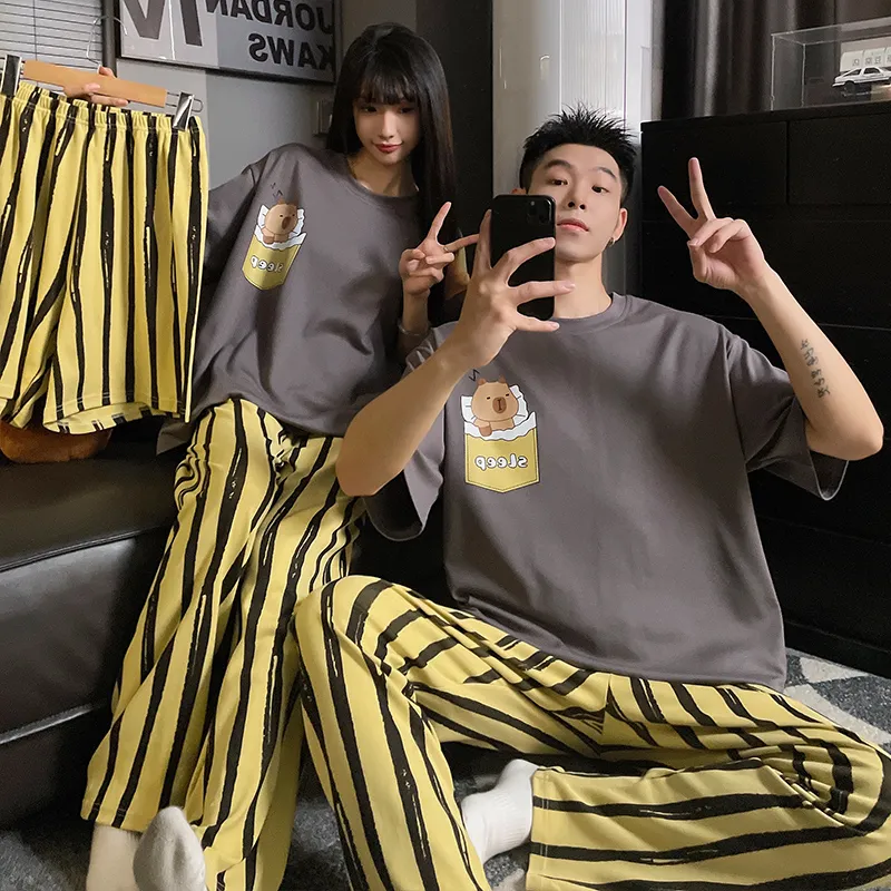 Maultiay Pajama Set Unisex Image Color-1