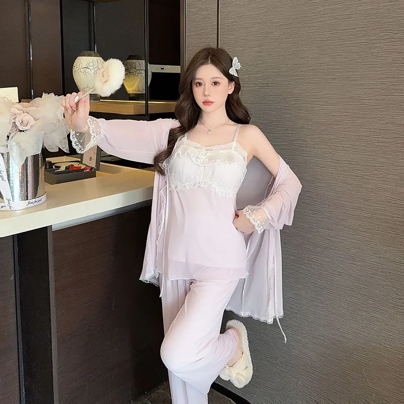 Maultiay Pajama Set Women's Pink-6