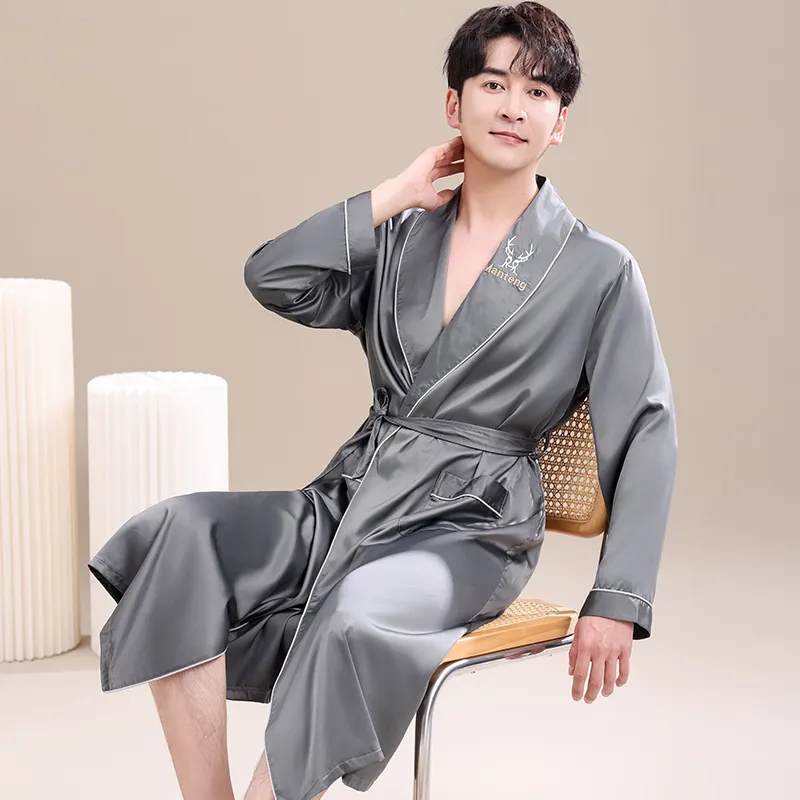 Maultiay Men Bath Robes-4