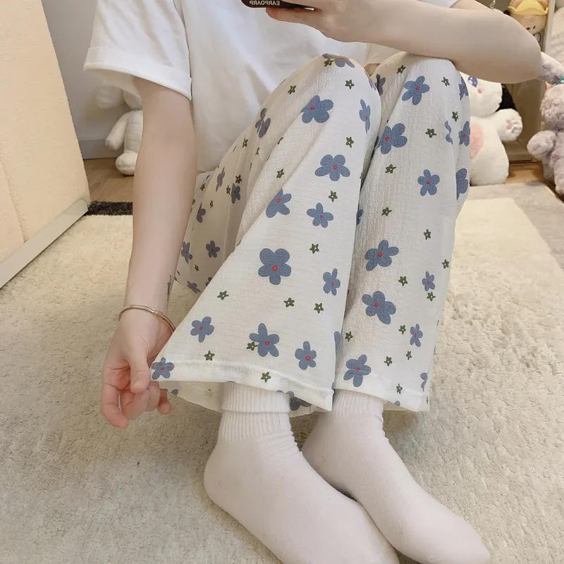 Maultiay Women's Pajama Pants-7