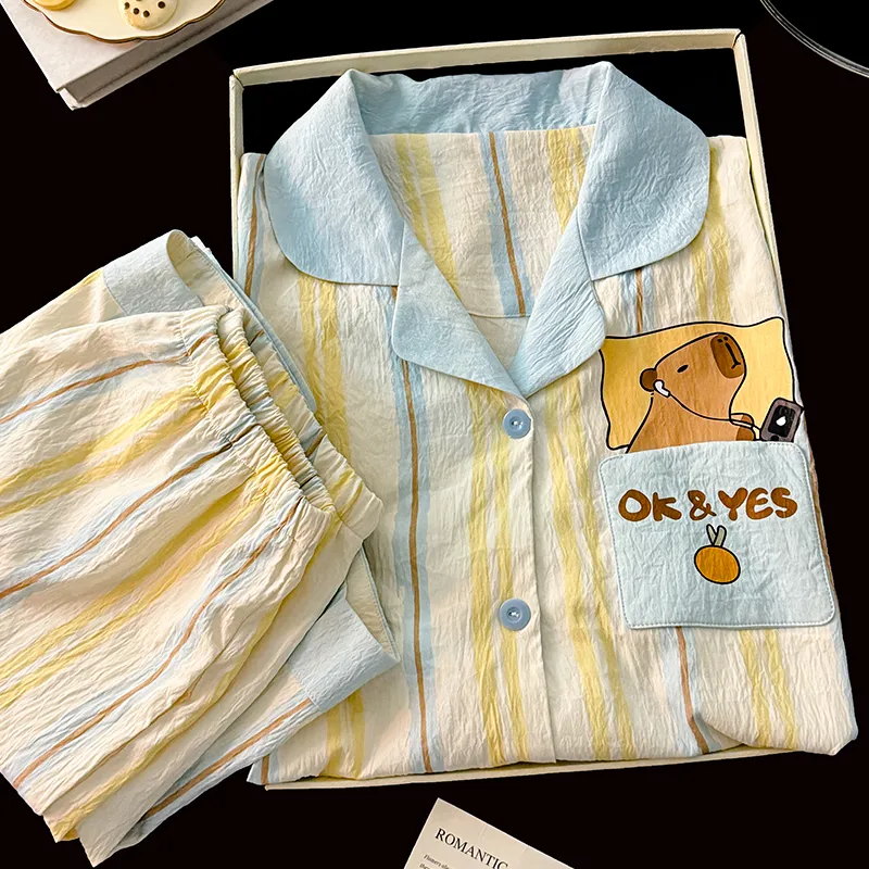 Maultiay Pajama Set Unisex Image Color-11