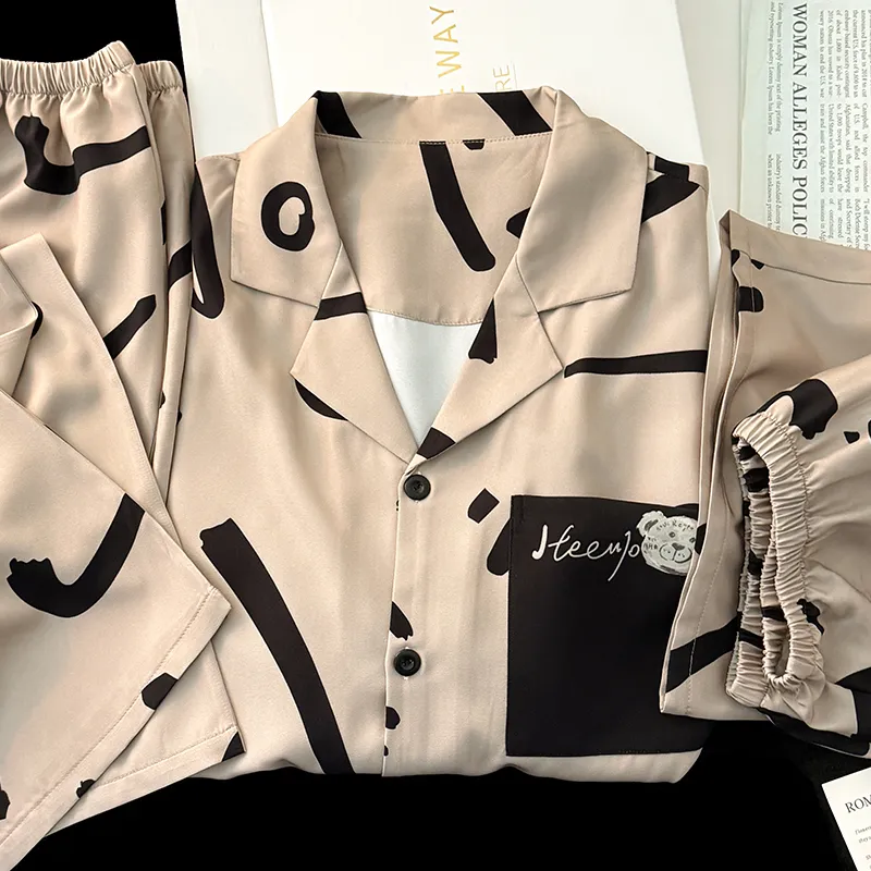 Maultiay Pajama Set Men's Gift Box Set-2