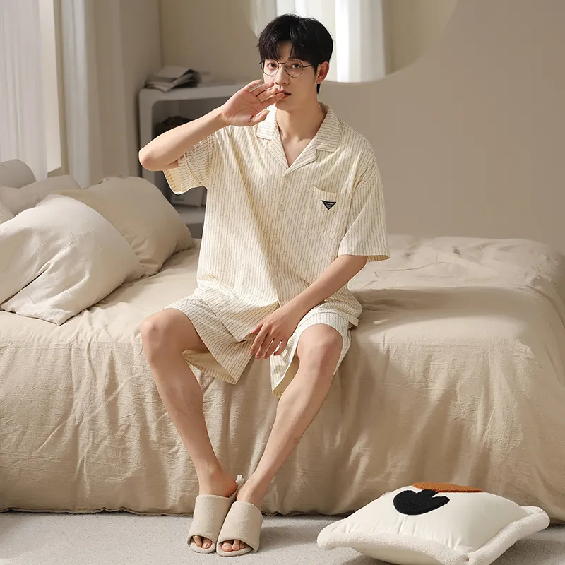 Maultiay Pajama Set Men's White-1