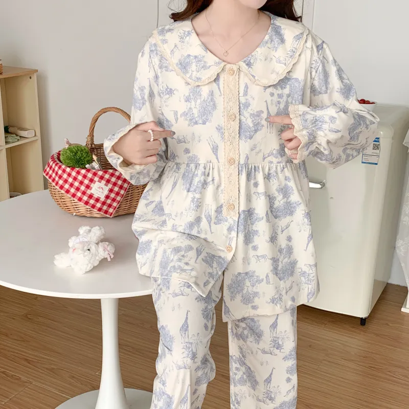 Maultiay Pajama Set Women's Image Color-3