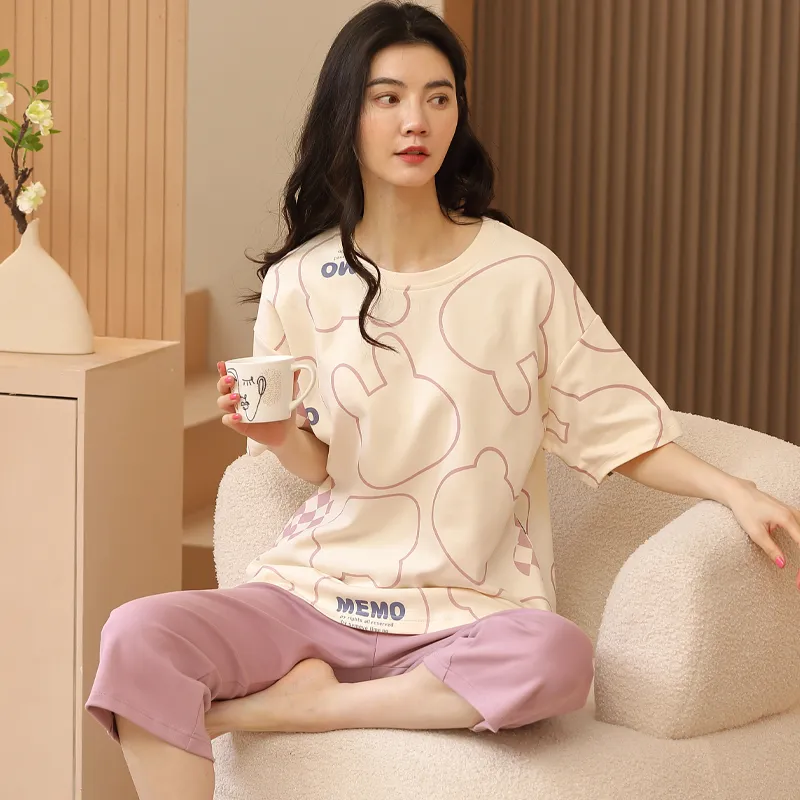 Maultiay Pajama Set Summer Women's Gift Box Set-7