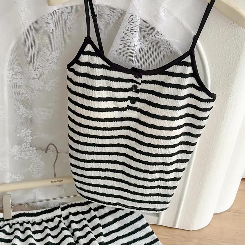 Maultiay Pajama Set Women's Black-1
