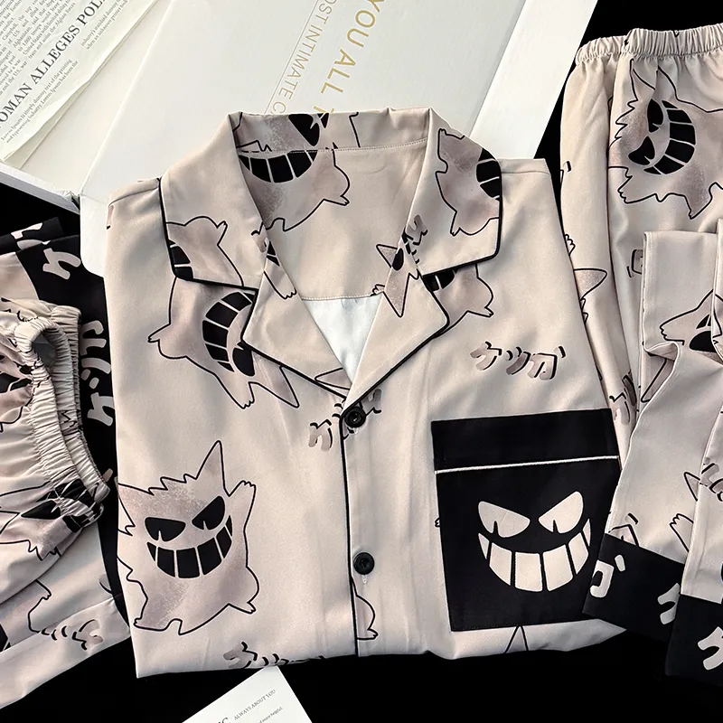 Maultiay Pajama Set Summer Men's Gift Box Set-5