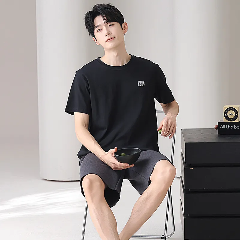 Maultiay Pajama Set Men's Black-4