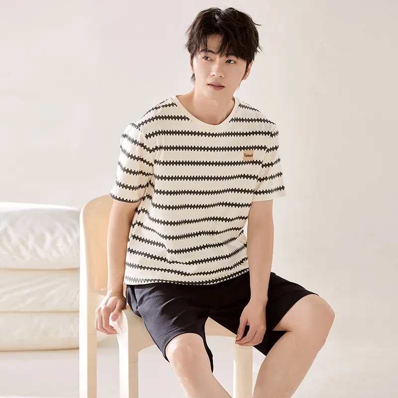 Maultiay Pajama Set Summer Men's-6