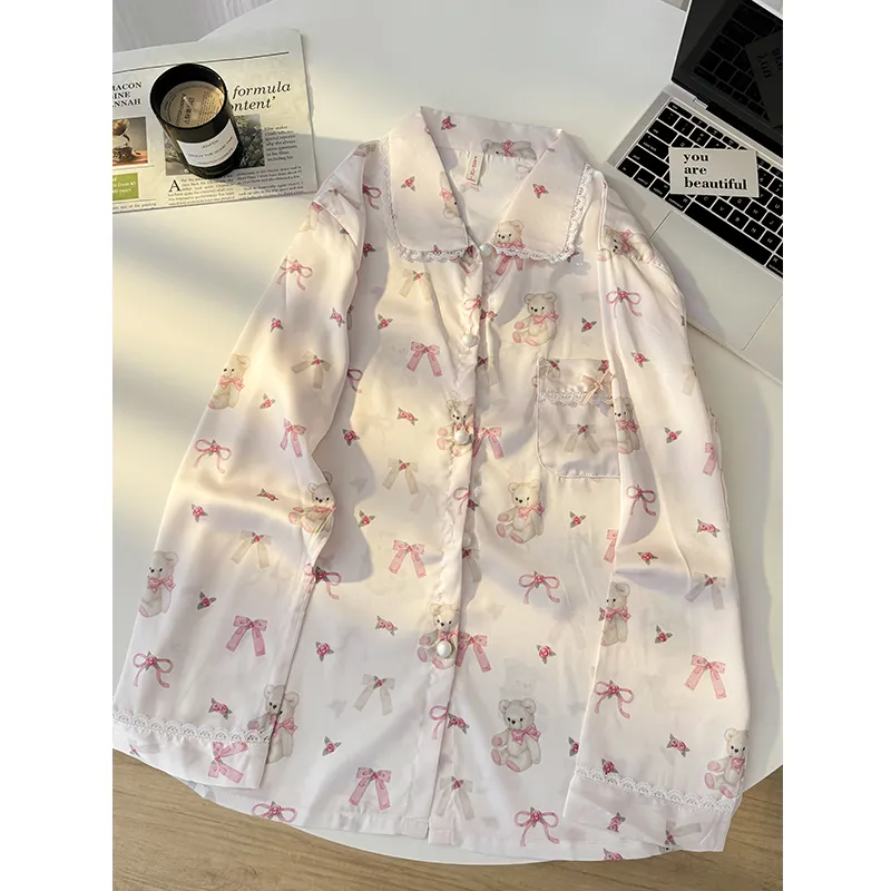 Maultiay Pajama Set Women's Pink-1