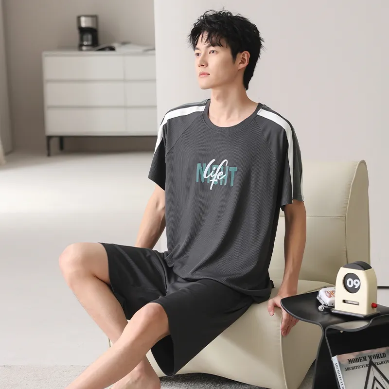 Maultiay Pajama Set Men's Gift Box Set-5