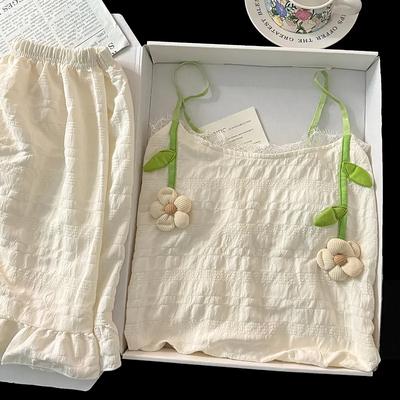 Maultiay Pajama Set Summer Women's-3