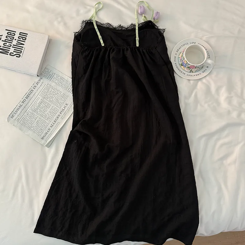 Maultiay Nightgown Summer Women's-1