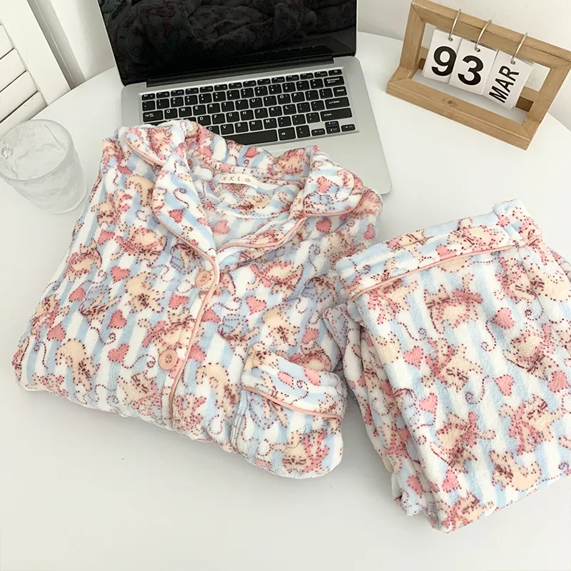 Maultiay Pajama Set Women's White-5