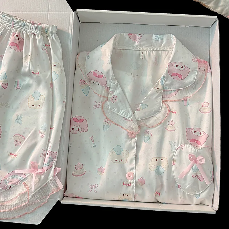 Maultiay Pajama Set Summer Women's-1