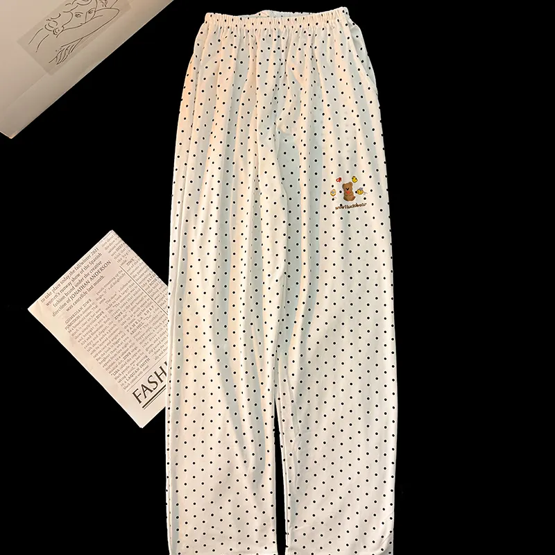 Maultiay Pajama Pants Women's Blue-1