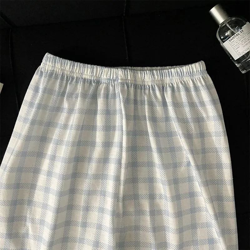Maultiay Pajama Set Women's Blue-3