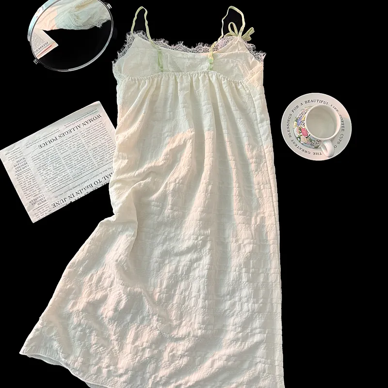 Maultiay Nightgown Summer Women's-1