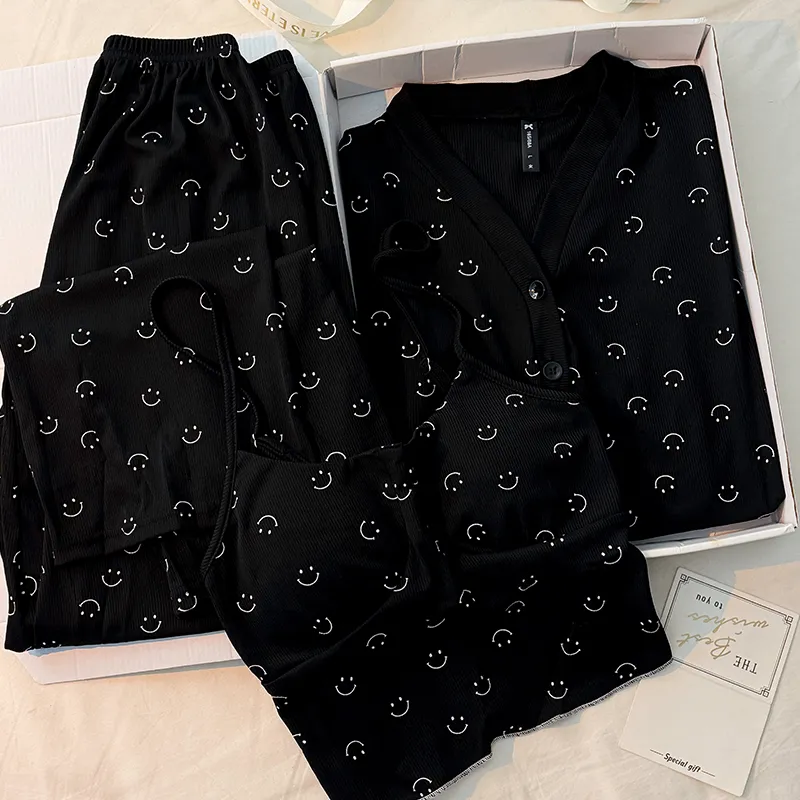 Maultiay Pajama Set Women's Black-5