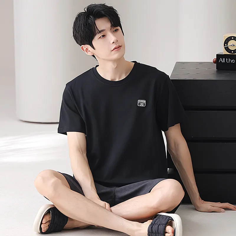 Maultiay Pajama Set Men's Black-6