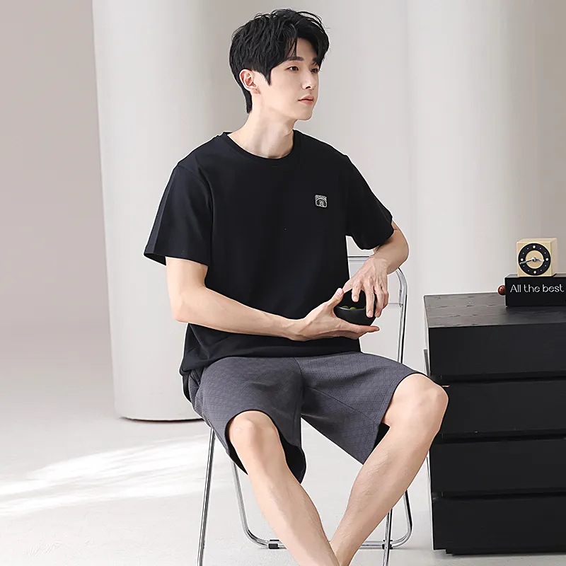 Maultiay Pajama Set Men's Black-3
