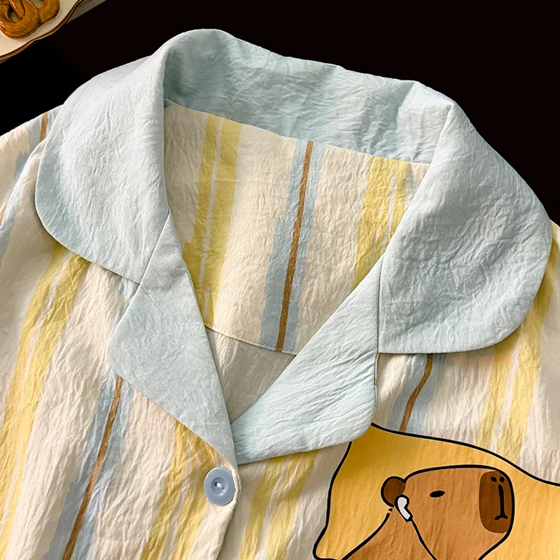 Maultiay Pajama Set Unisex Image Color-2