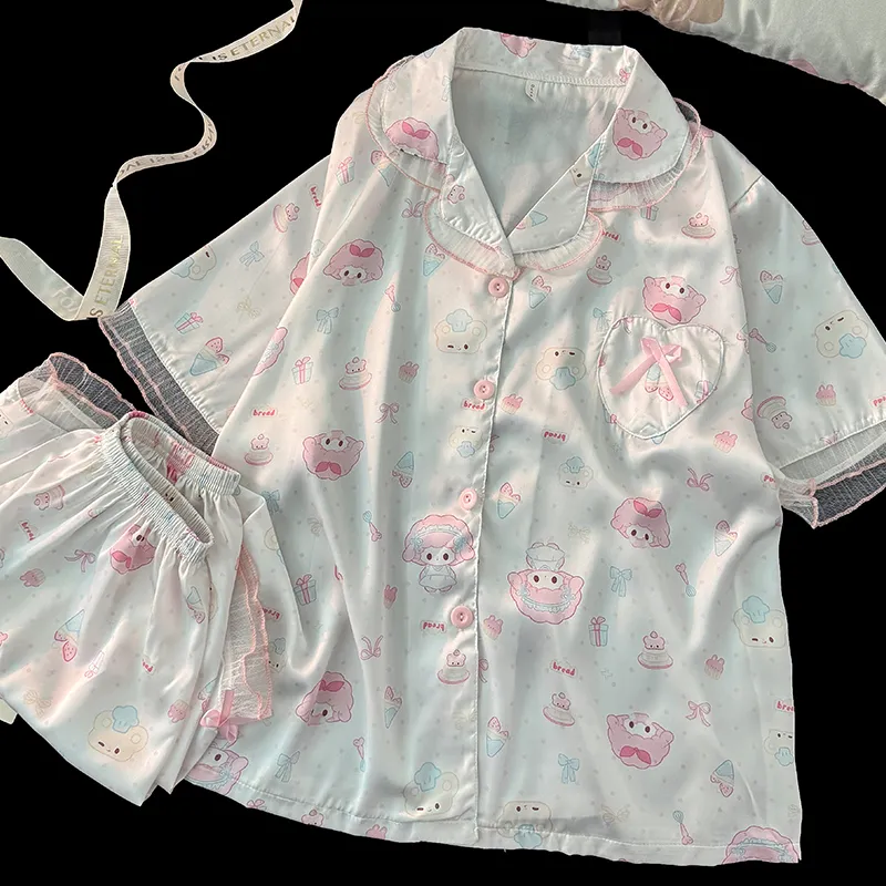 Maultiay Pajama Set Summer Women's-2