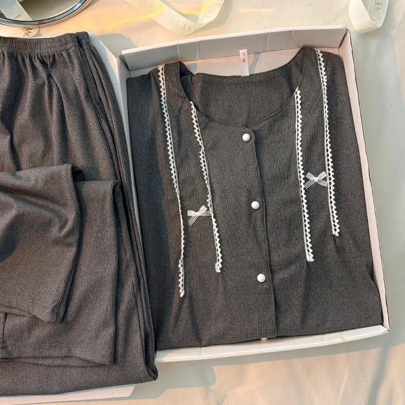 Maultiay Pajama Set Women's Black-5